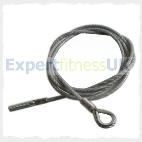 PowerSport Multigym Low Pulley Gym Cable Wire Rope (Used with 8 Station)