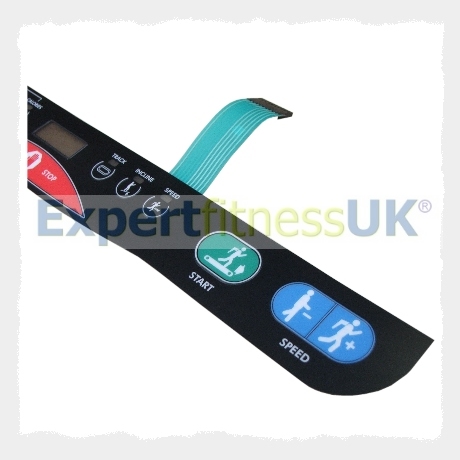 Star Trac Treadmill 3500 3900 Overlay Keypad image 3