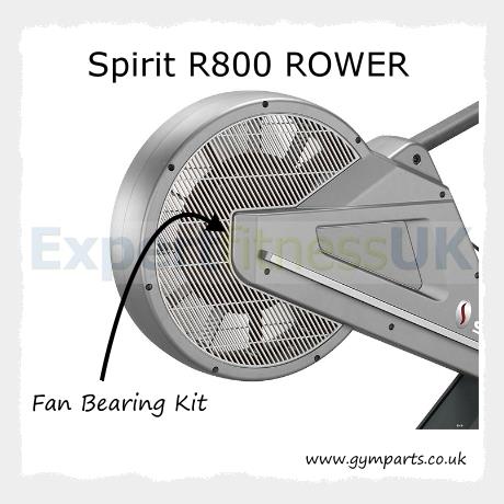 Spirit R800 Rower Fan Bearing Kit Replacement (SKF Brand) - Image 2