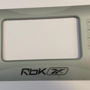 Reebok I-WALK-I RUN Treadmill Model RE-11306 Console Overlay Sticker