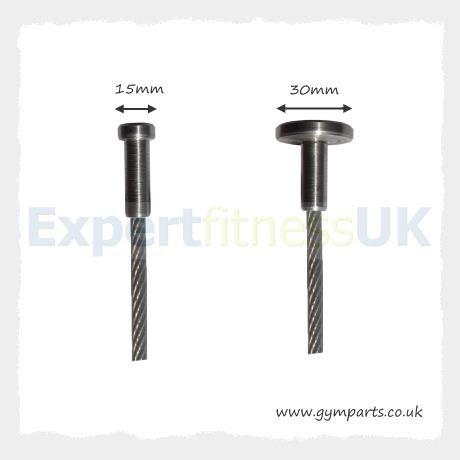 Gym Cable Wire Rope Technogym Type Wire End Fitting image 2