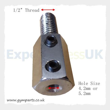 Gym Cable 1/2” Shaft Wire Rope Connector image 4