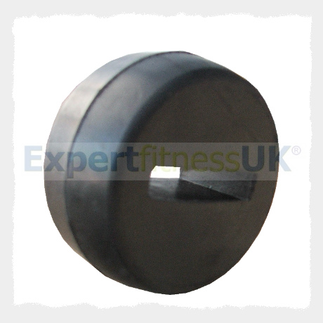 Rubber Shock Ball Stopper for 25mm Gym Wire Belting image 2