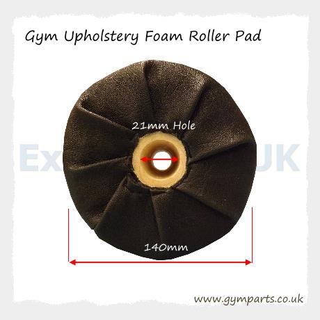 Gym Upholstery Foam Roller 200mm x 140mm (21mm Hole) to fit over 19mm (3/4") Bar - Choice of Colours - Image 2