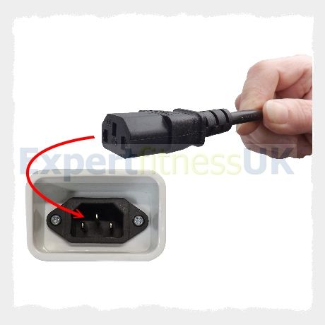 BH Fitness Treadmill Mains Power Lead - Image 4