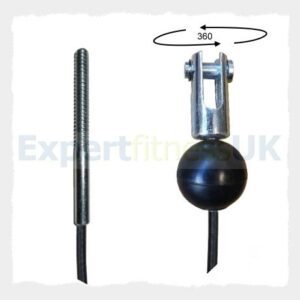 Star Trac Inspiration 9IP-D9302 Dual Adjustable Pulley Gym Cable Wire Rope