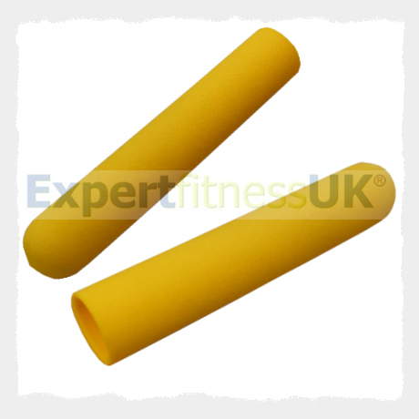 1”ID x 6” Long Bright Yellow Rubber Grip