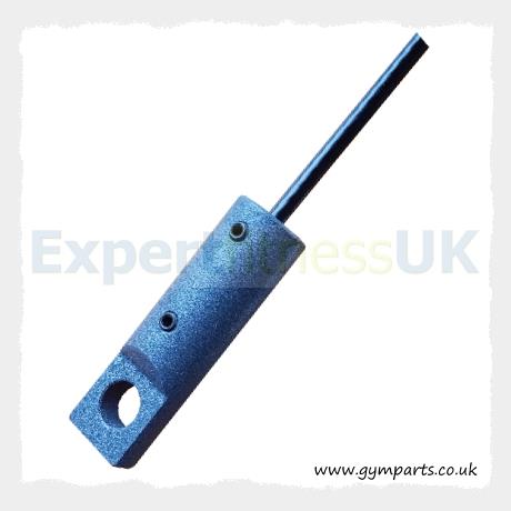 Gym Cable Wire Rope Quick Fit Eyelet End Fitting (for 5mm Wire) includes Carabiner Clip