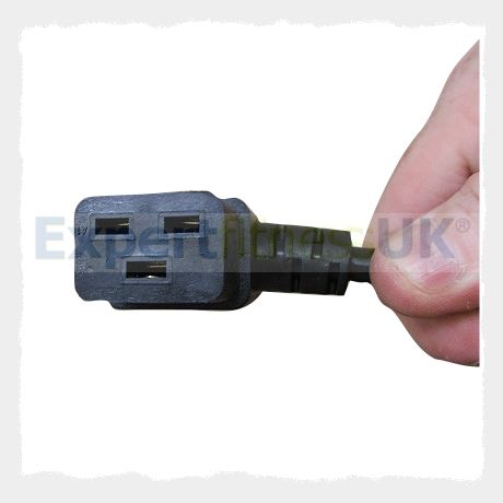 Universal Treadmill Mains Power Lead 13amp (Right Hand) USA Spec image 2