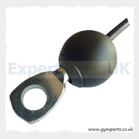 Wire Rope Ball Stop Removable Nylon Fitting (30mm)