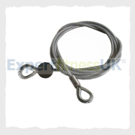 Weider X3 Home 11651 Gym Cable Wire Rope (SHORT) image 2
