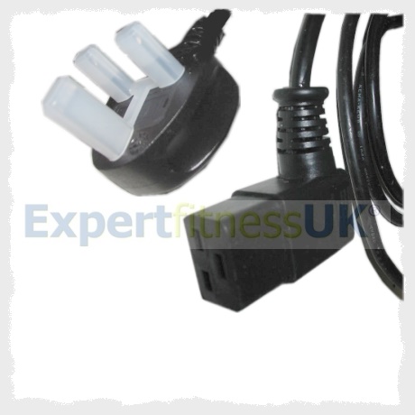 Universal Treadmill Mains Power Lead 13amp (Right Hand) USA Spec image 4