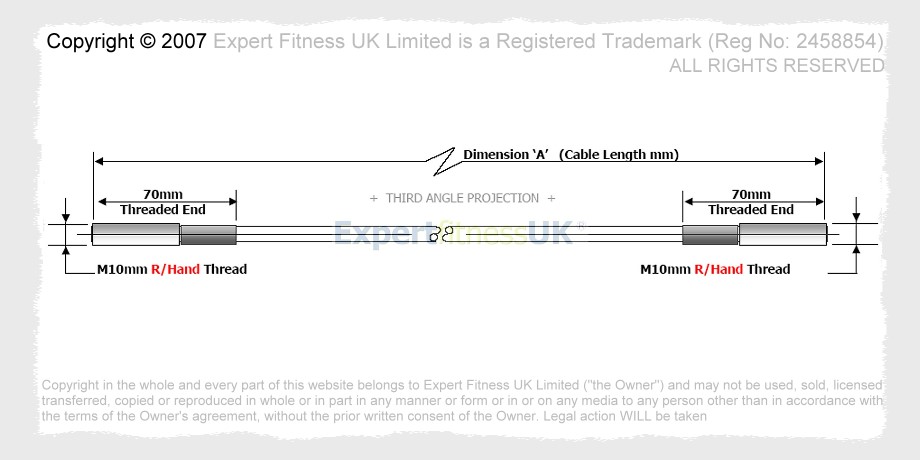 PowerSport Multi Leg Gym Cable Wire Rope Guardian 1 image 3